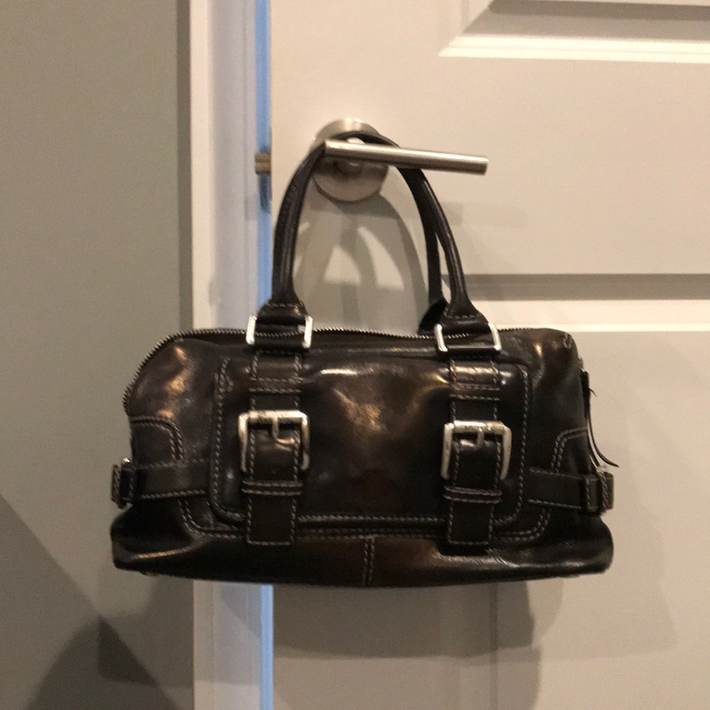 Michael Kors black hand bag